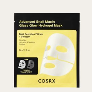 COSRX - Advanced Snail Mucin Glass Glow Hydrogel Mask - 34gx3pcs