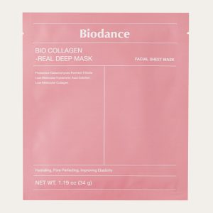 Biodance - Bio-Collagen Real Deep Mask - Masque facial au collagène raffermissant - 1pc/4pcs