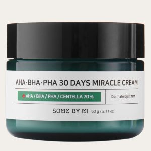 Some By Mi - AHA BHA PHA 30 Days Miracle Cream - Crème visage avec acides AHA, BHA et PHA - 60ml