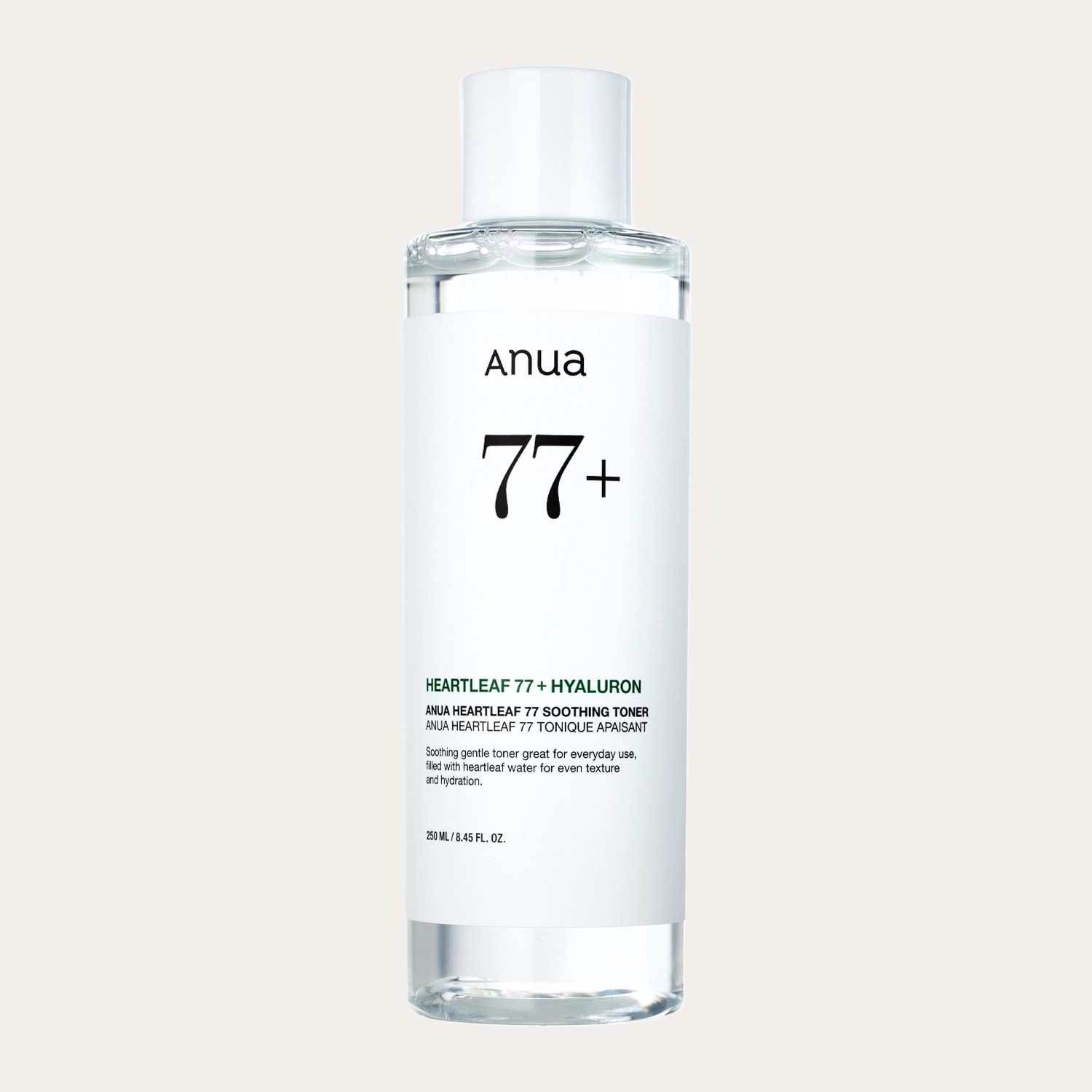Anua - Heartleaf 77% Soothing Toner - Toner facial apaisant - 250ml