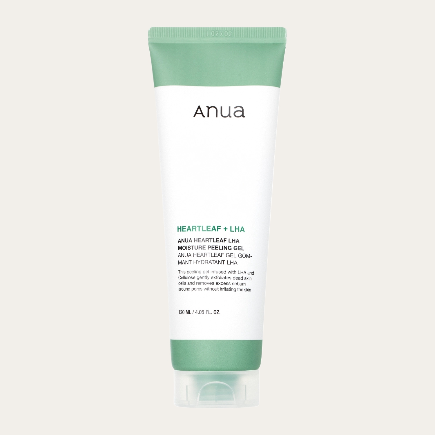 Anua - Heartleaf LHA Moisture Peeling Gel Facial Scrub - 120ml